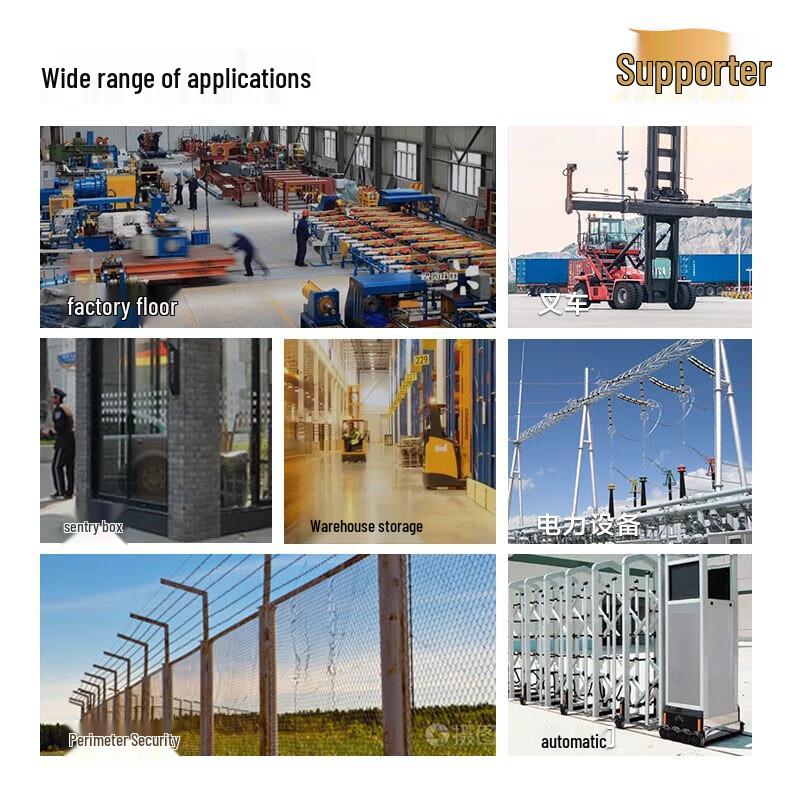 Supporter LTE-1081L LED Rotating Warning Light DC12V