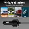 Waterproof Mini Ethernet Car Charger with 3-Meter Power Cord