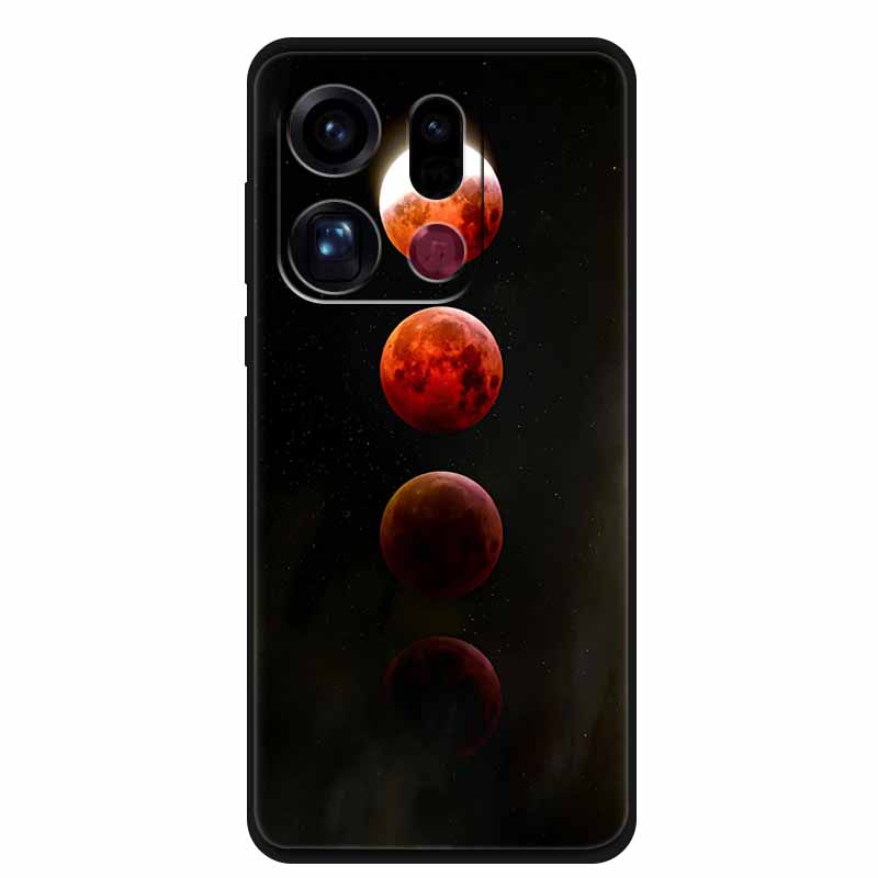 For OPPO Find X9 5G Case Silicone Space Animal TPU Soft Black Cover For OPPO Find X9 Cases FindX9 CPH2797 PLJ110 Cool TPU Cover