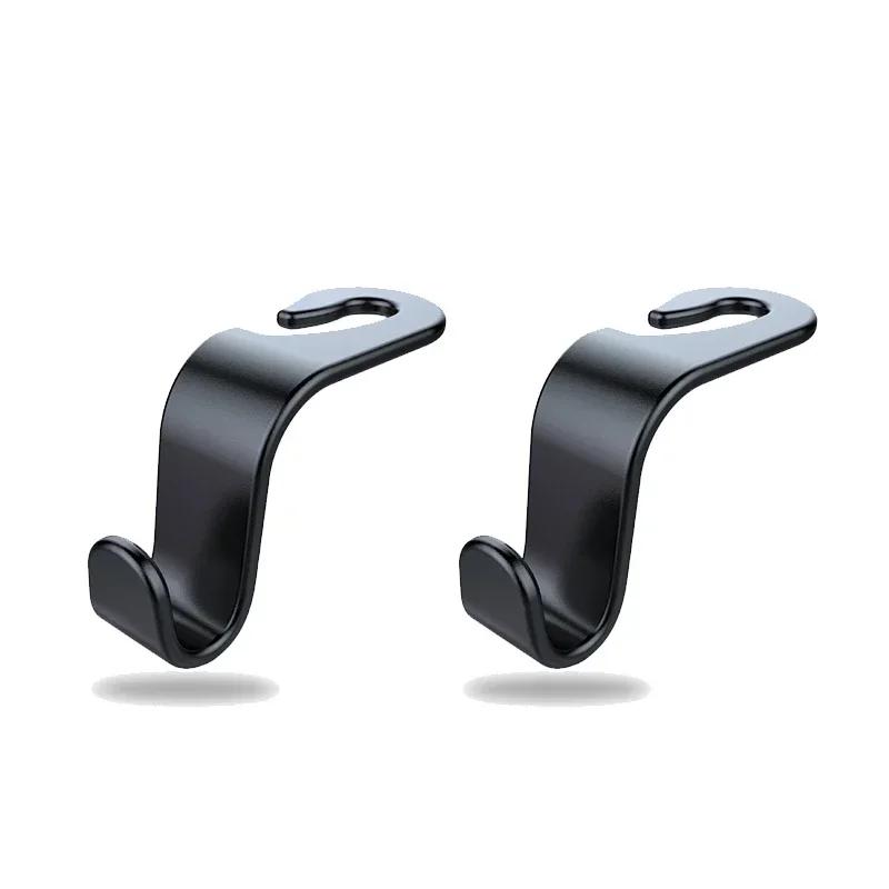 Car Seat Hook Multifunctional Car Clips Front Seat Headrest Storage Rack Auto Fastener Hangers Car Storage Interior Accessories