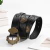 Fashionable Embossed Waist Belt Comfortable Versatiles Waistband Daily Wear Belt Fashion Accessory