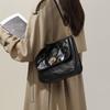 New Women's Bag Crossbody Bag Mailbox Genuine Leather Armpit Bag High-end Shoulder Bag