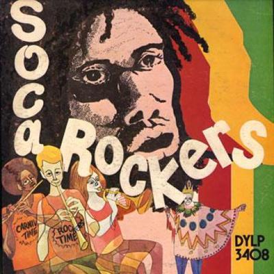 LP Record VARIOUS - Soca Rockers (Jacket Damage) DYLP3408 Dynamic 1981 Jamaica Latin