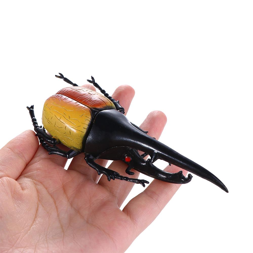 Figures Joke Toys Kids Insect Toy Special Lifelike Model Insect Model Simulation Beetle Beetle Toys