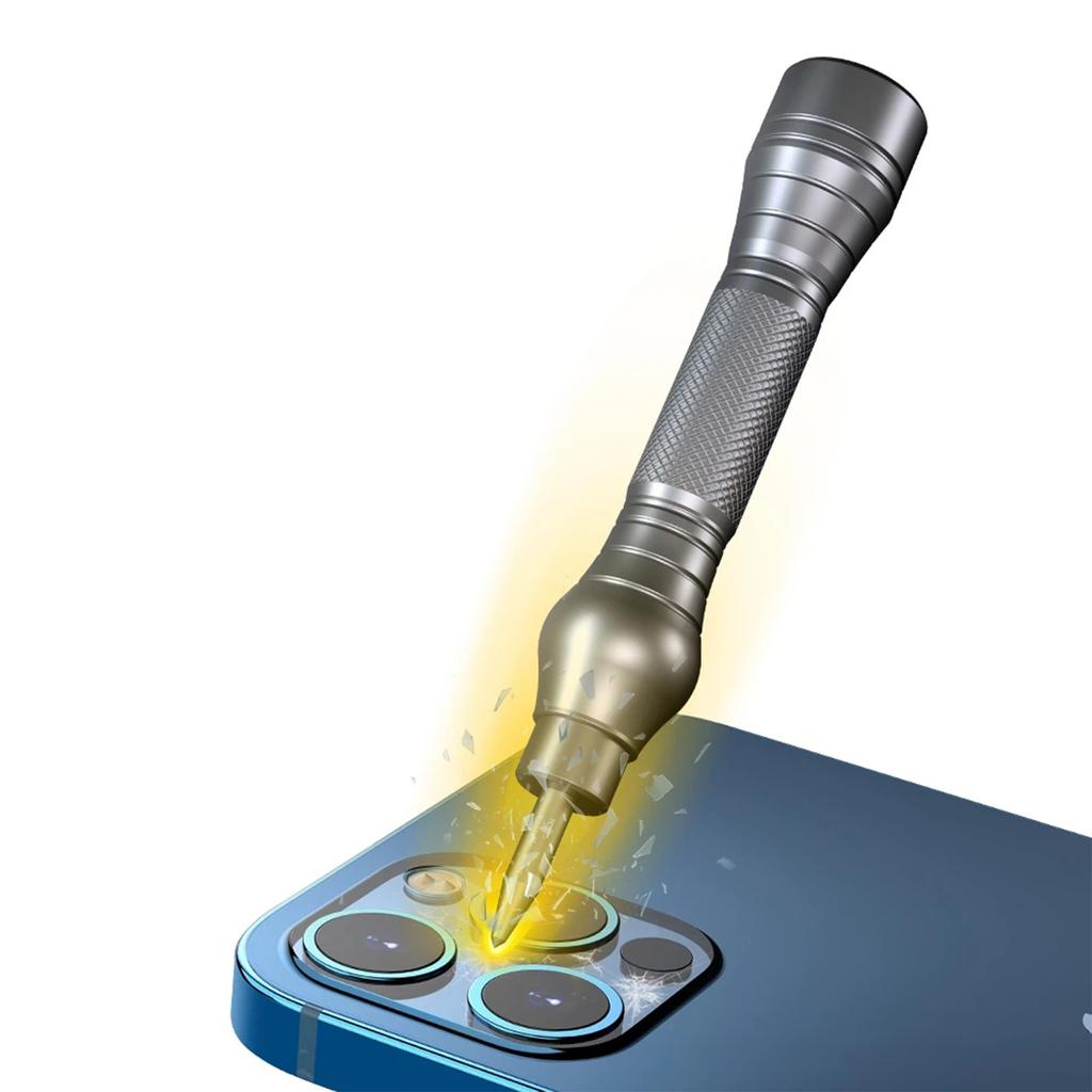 Phone Back Cover Glass Demolition Breaking Pen Back Rear Camera Glass Frame Removal Repair Tool for Smartphone Rear