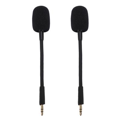 2 Stück Mikrofon Ersatz für Razer Barracuda X Headset Geräuschunterdrückung 3,5 mm Abnehmbares Mikrofon