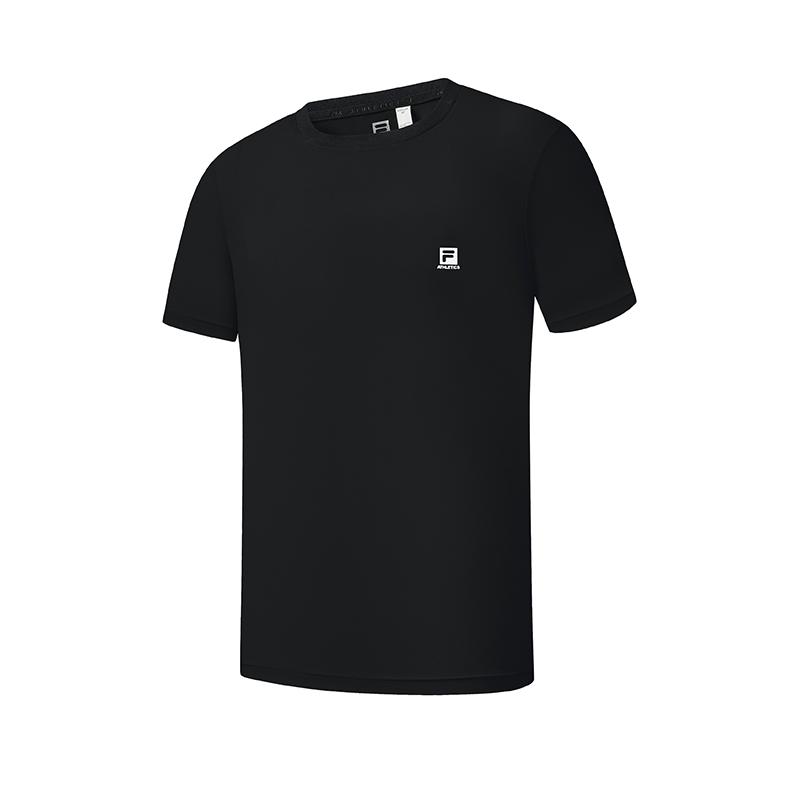 FILA Fitness Classic Basic Sports Training Casual Cool Dry Short Sleeve T-Shirt Men Tops A51M621106FBK L