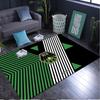 1 Stück Teppich Sassuolo Fußballwappen Design Teppich, Stuhlteppich, Läufer für Büro Schlafzimmer Wohnzimmer Schlafzimmer, Fußabtreter Dekoration Weihnachts-Fan-Geschenke