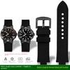 Konvexer Mund-Armband Für ORIS Tauch AQUIS Retro Rindsleder 733 7730 7740 Herren-Uhrenarmband 24 * 12mm 24 * 11mm Gürtel