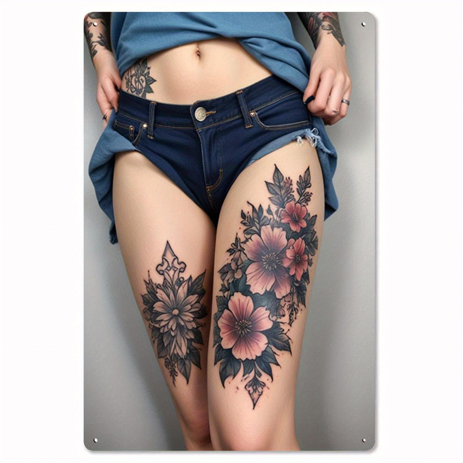 Винтажная Цветочная Наклейка на Стену Мурал | Легко Снимаемые и Наклеиваемые Декоративные Наклейки для Дома Самоклеящиеся 20x30cm（7.8x11.8inch）