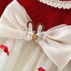 Girls' Princess Dress with Butterfly and Tulle Skirt for Party and Daily Wear