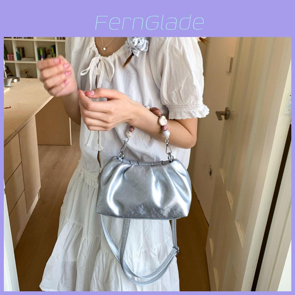 Bag Women Summer Trendy Pu Material Small Shoulder Crossbody For Daily Wear