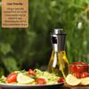 Oil Bottle Rangefor Kitchen Leakproof Glass Oil with Dispenser Accessories for Deep Fryer No Oil (200ml Oil Sprayer Bottle)