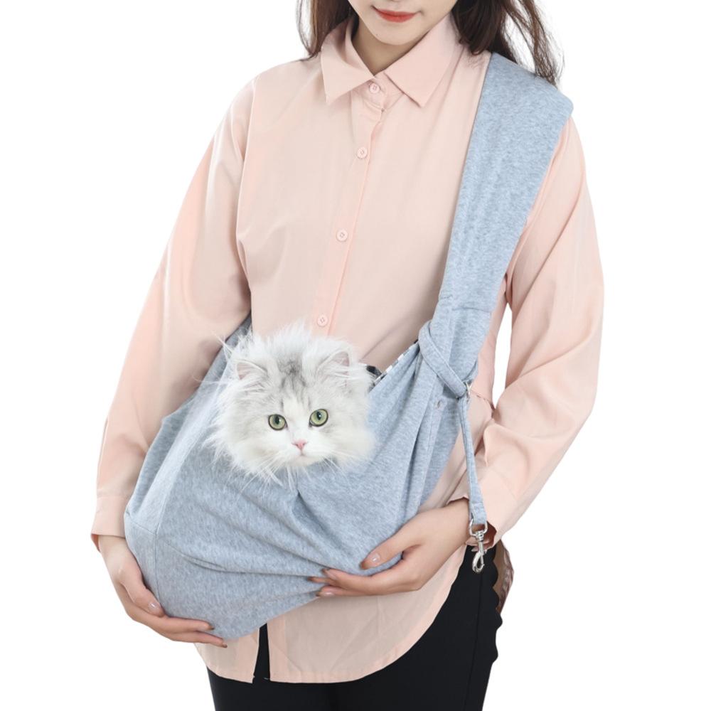 Outdoor Pet Carrier Bag Portable Shoulder Bag Cat Walking Bag For Small Dog Cats within 7.5kg Pet Supplies Travel and Hiking