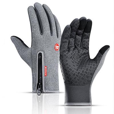 Guanti Ciclismo Caldi Autunno Inverno Termici Sport All'Aria Aperta Corsa Bicicletta Sci Guanti per Campeggio Escursionismo Guanti Moto Uomo