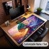 Tree of Life Theme Custom Mouse Pad Personalized With Name Text Customized Desk Mat For Office Home Decor