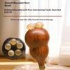 Gourd Shape Sandalwood Lotus Seedpod Massager Five Beads Design Reduce Puffiness Eye Massage Stick
