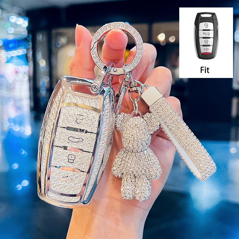 Nice Key Case For Great Wall Haval Jolion H6 H7 H4 H9 F5 F7 F7X F7H H2S Gmw Dargo Remote Smart Car Key Case Cover Keychain