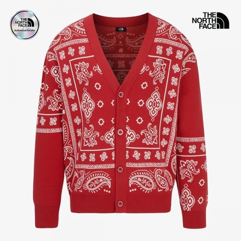 The North Face Men S paiSley Cardigan Red nj5Sr55b