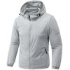 Sommer Neue Sonnenschutzkleidung Herren Hautkleidung Atmungsaktive Kapuzenjacke