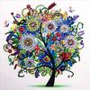 5D DIY Rhinestone Diamond Painting Kit: Cartoon Animal Stickers for Kids