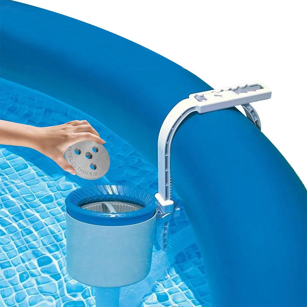 Pool Skimmer Zinc Anode Weight Plate Pool Skimmer Basket Weight Keep Your Skimmer Basket In Place for Salt System Swimming Pools