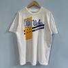Vintage 90s UCLA Bruins T-Shirt - White Retro College Seal Graphic Tee - Classic University of California Sports Apparel - NCAA Fan Gear