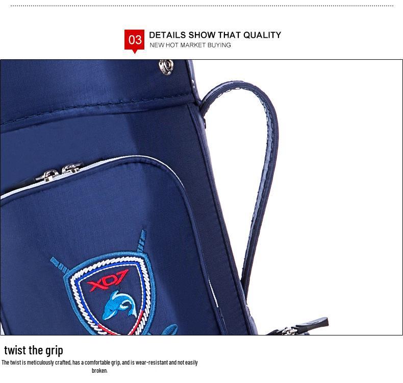 Waterproof Trolley Golf Bag: Lightweight, Wear-Resistant Club Storage for Men & Women