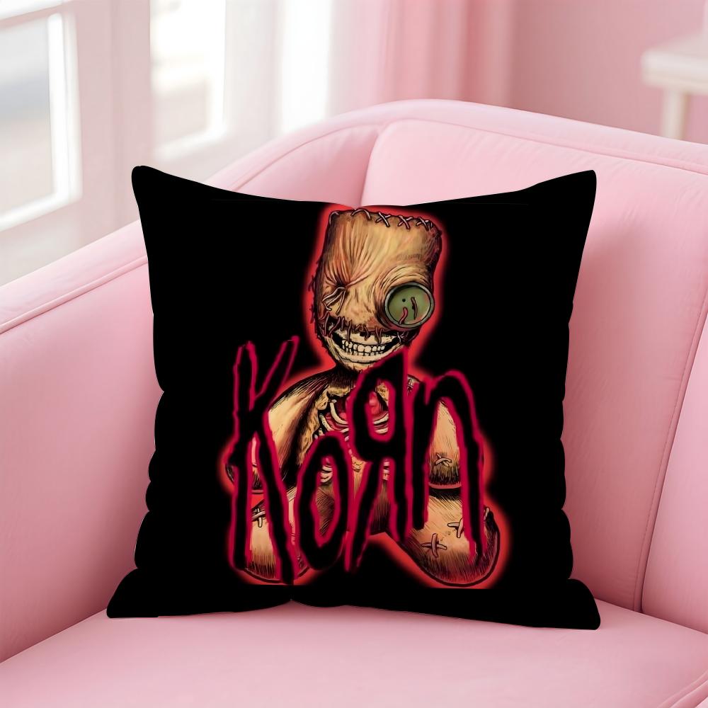 K-Korns Hot Band Cushion Cover Comfortable Reversible Pillow Cover Ideal For Car Sofa Bedroom & Beyond