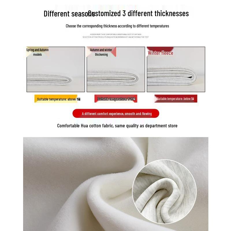 Women's White and Gray Wide-Leg Fleece Sweatpants with Three Stripes - Autumn/Winter Collection