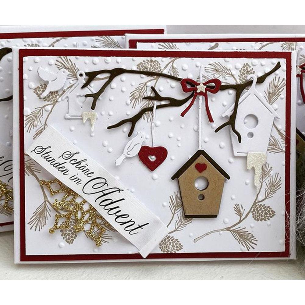 Star Metal Stansmessen, Ster Strip Metalen Stencil, Love Heart Cutting Dies, voor Decoratieve Papieren Kaart, DIY Fotoalbum, Embossing Proces (Hart en Sterren