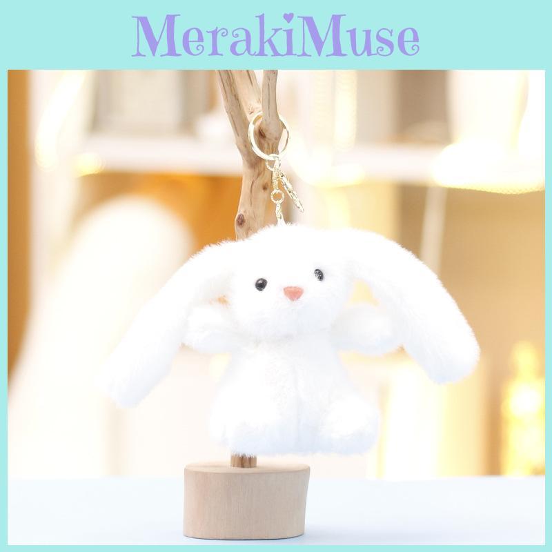 Bunny Keychain Plush Pendant Stuffed Animal With Pp Cotton Filling Collectors