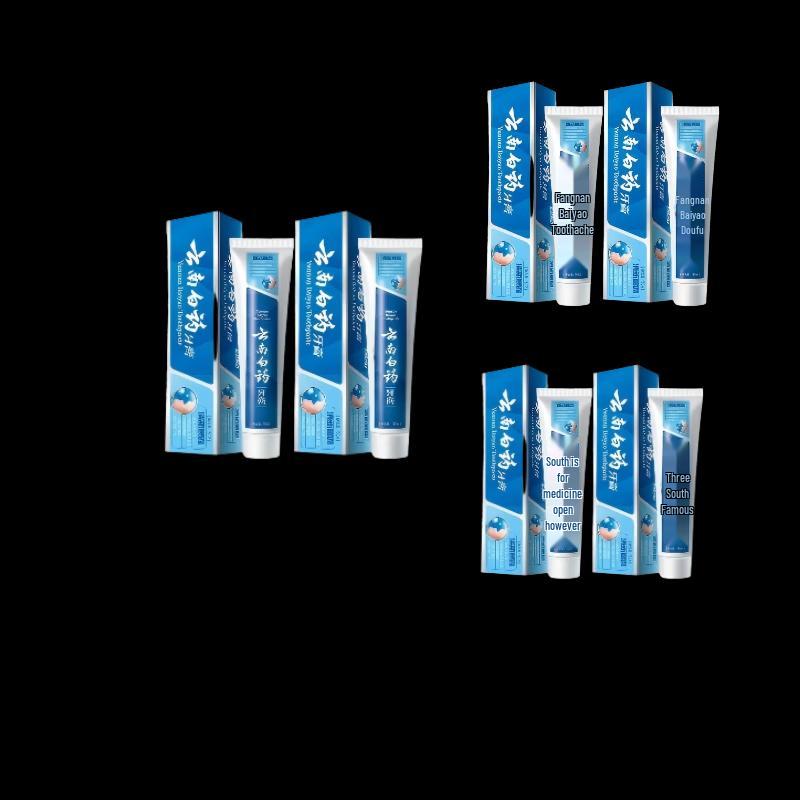 Yunnan Baiyao Fresh Morning Dew Toothpaste 6-Pack