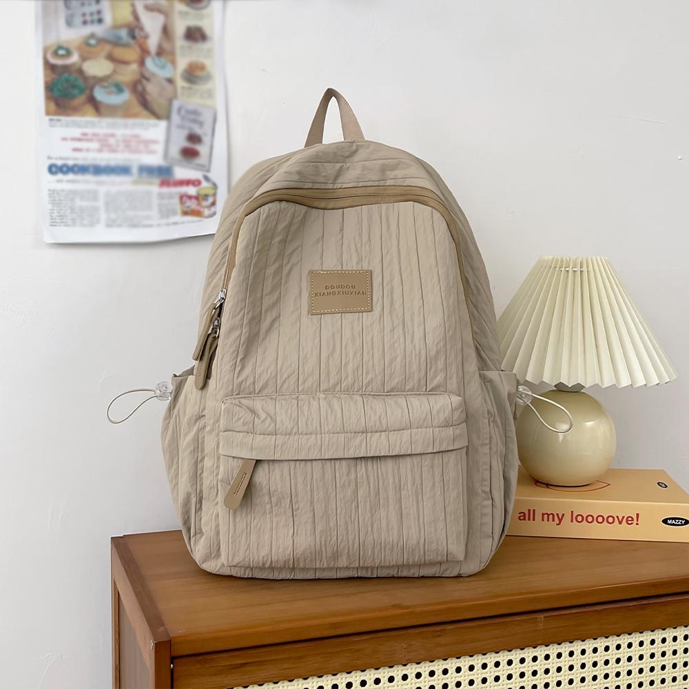 

Легкий школьный рюкзак женский студенческий нишевый дизайн простой и универсальный рюкзак для учеников начальной и средней школы повседневный дорожный рюкзак