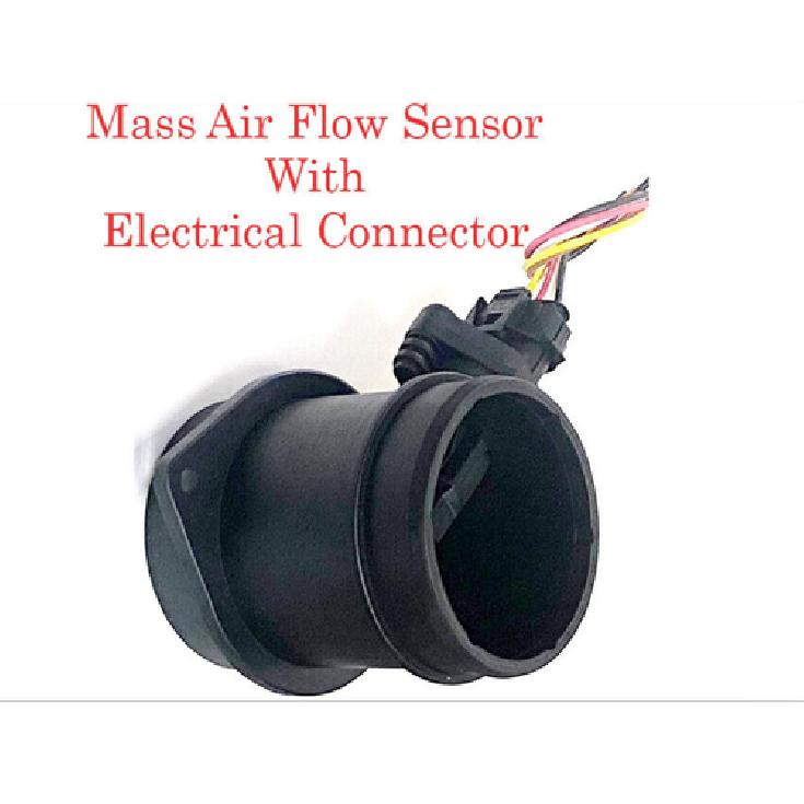5 Blade Mass Air Flow Sensor W/Connector Fit:Volvo C70 S60 S70 S80 V70 XC70 XC90