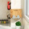 Multifunction Punch-free Hanging Cutting Board Holder Pan Cover Stand Storage Rack Pot Lid Holder