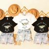 French Cocktail Print Bridal Wedding Party T-Shirts, Future Bride Team Casual Short Sleeve Tops for Bachelorette EVJF Party Tees