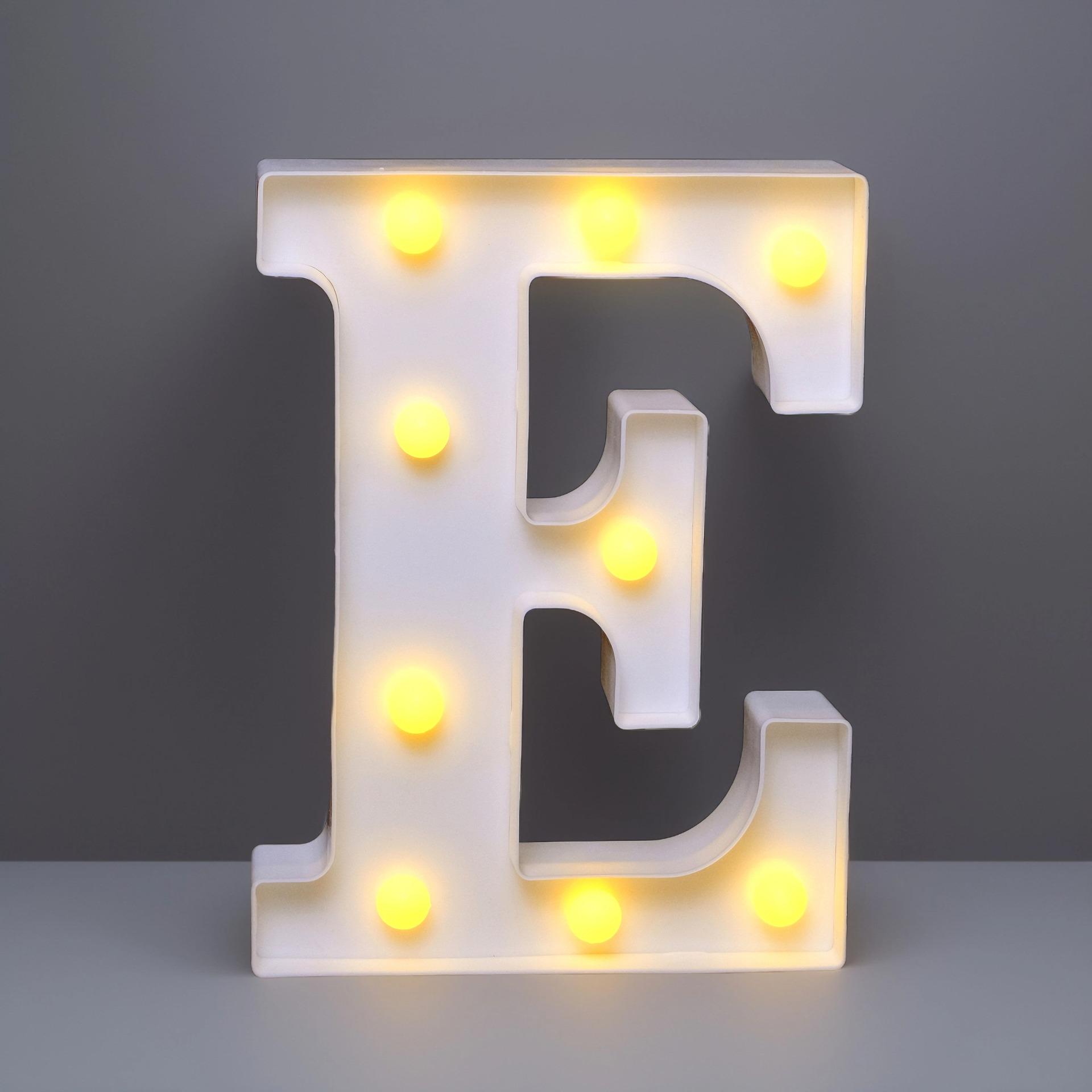 

22 см светодиодные буквы и цифры для мероприятий - Идеально для дней рождения и предложений. 16CM Small