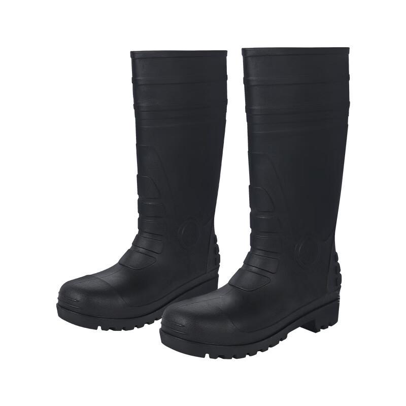 Xionglu High-Top Steel Toe Safety Rain Boots
