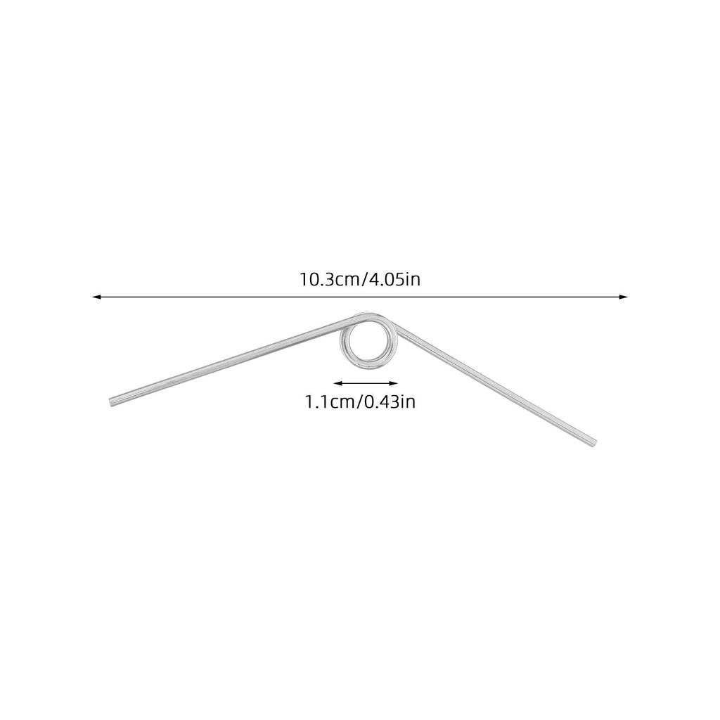 50Pcs Pruning Shear Springs Steel V Shape Replacement for Garden Pruner Mini Plant Trimming Scissors Gardening Tool Spring