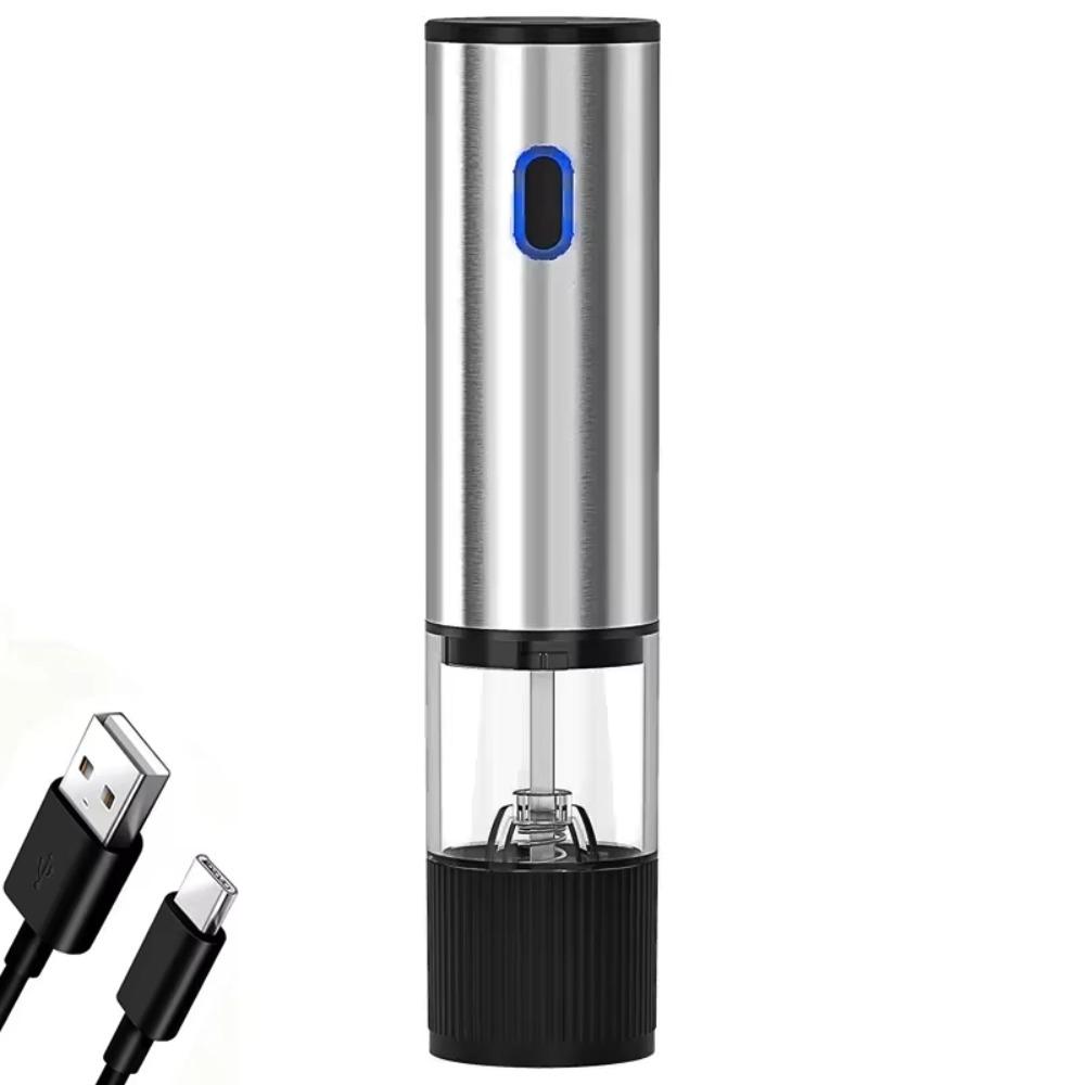 Automatic Pepper Mill Shakers Adjustable Coarseness Seasoning Grinder  Home Use 1PC