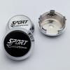 4pcs 60MM ( 56MM I.D) SPORT Edition Logo Emblem Car Wheel Center Caps High Cap Wheels Hub Rim Hubcaps Cover Replace Accessories