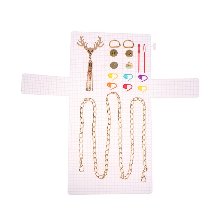 Auxiliary Weaving Plastic Mesh Kit Plastic Grid Weaving Helper Handbag Shoulder Bagf Net Cover Diy Bag Accessories