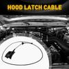 Hood Release Cable & Pull Handle For 92-96 Ford F-150 F-250 F-350 F53 F59 Bronco