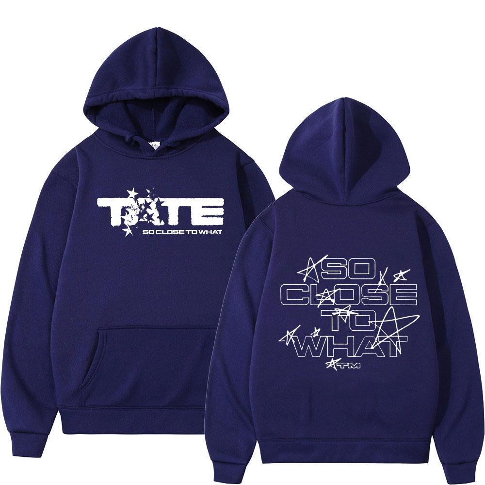 Tate McRae So Close To What Album Hoodies Men Women Clothing Long Sleeve Hooded Sweatshirts Fleece Vintage Oversized Pullovers