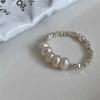 Retro Heavy Industry S plain ring, non-fading opening adjustable index finger ring