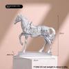 Elegant Horse Resin Figurine For Modern Home Decor And Office Decoration Display