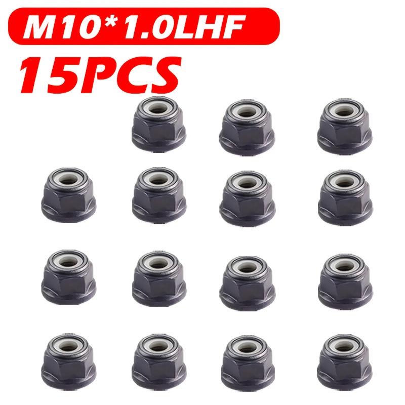 M12*1.75 LHF Left-Hand Thread Anti-Loosening Nut for Lawnmowers