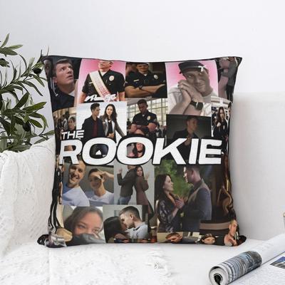 The Rookie TV-Serie Kissenbezüge Modischer Kissenbezug für Couch Sofa Schlafzimmer Bedruckter Kissenbezug