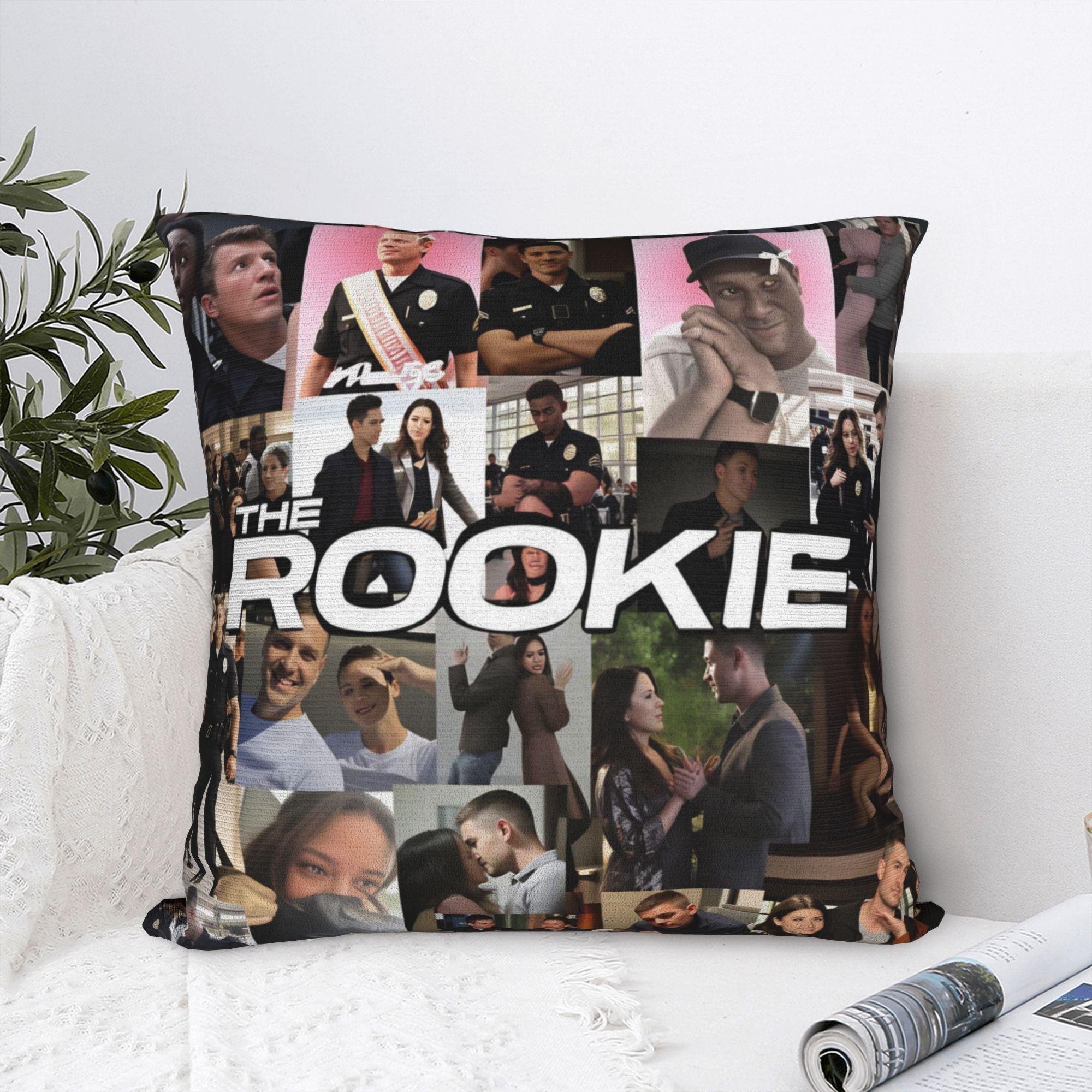 Tinika Chen Unisex The Rookie Tv Show Pillowcases Fashion Pillow Case For Couch Sofa Bedroom Print Pillow Cover